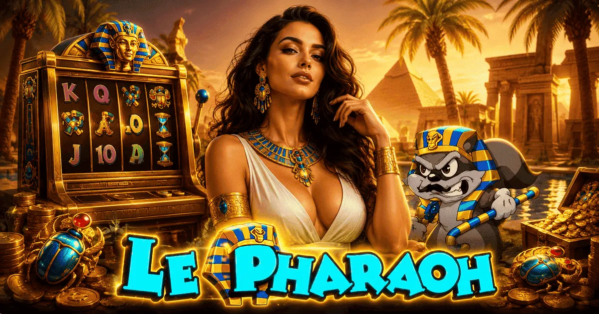 Le Pharaoh juego online con giros y bonos